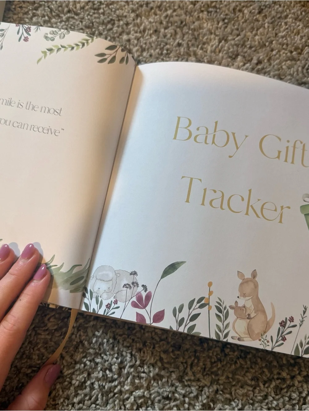 🌱 baby shower guest book 🌿